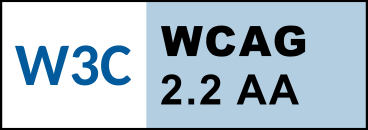 WCAG 2.2 Level AA as a reference standard