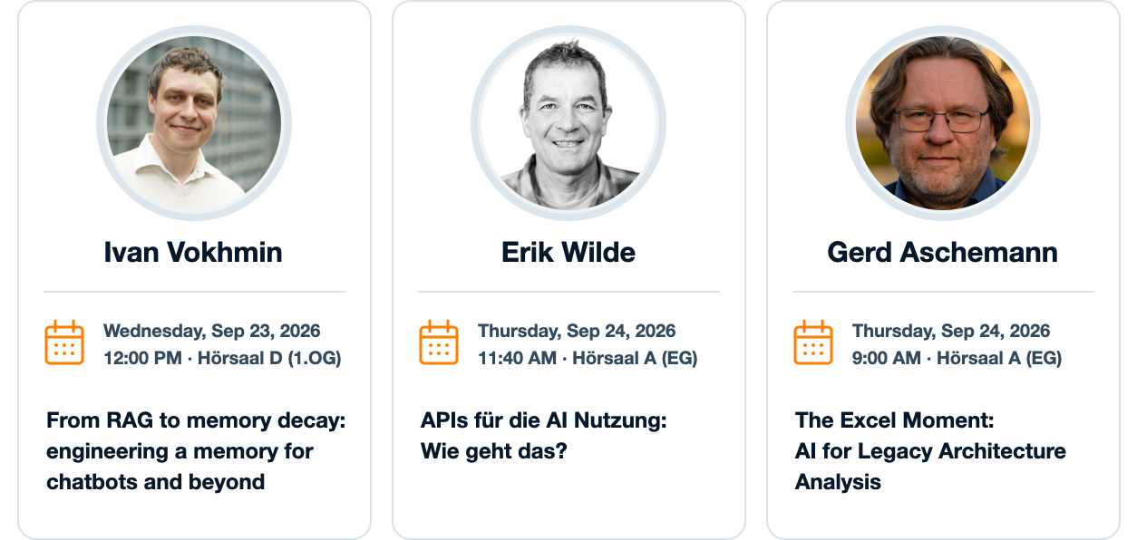 AI & Agentic Engineering insights featuring Ivan Vokhmin, Erik Wilde and Gerd Aschemann